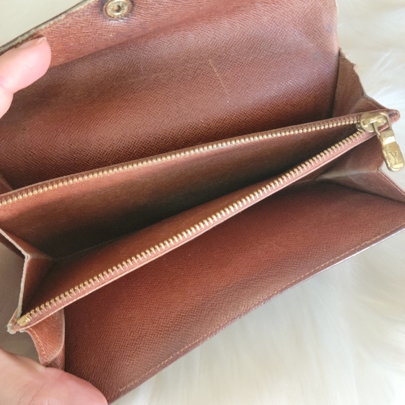 100% Authentic Louis vuitton monogram long wallet - Picture 5 of 16